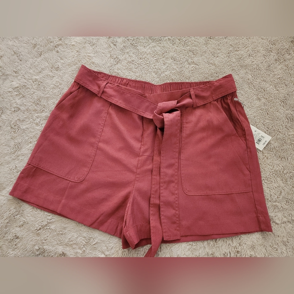 a new day Women's Mauve High Waist Shorts